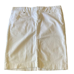 Gap Jeans White Mini Skirt Women's Size 10